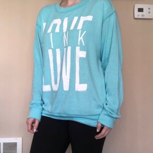 PINK crew neck sweatshirt